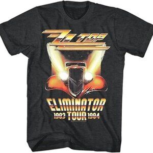 ZZ Top Eliminator Tour 1983-84 T-Shirt, Vintage Rock Band Concert Tee 73